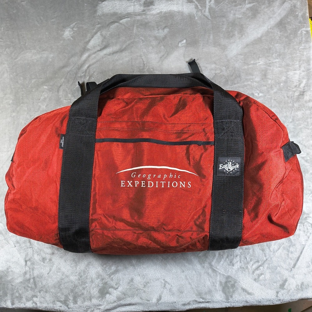 Vintage Eagle Creek Cargo Duffel Bag Large Cordura Geographic Expedition Travel